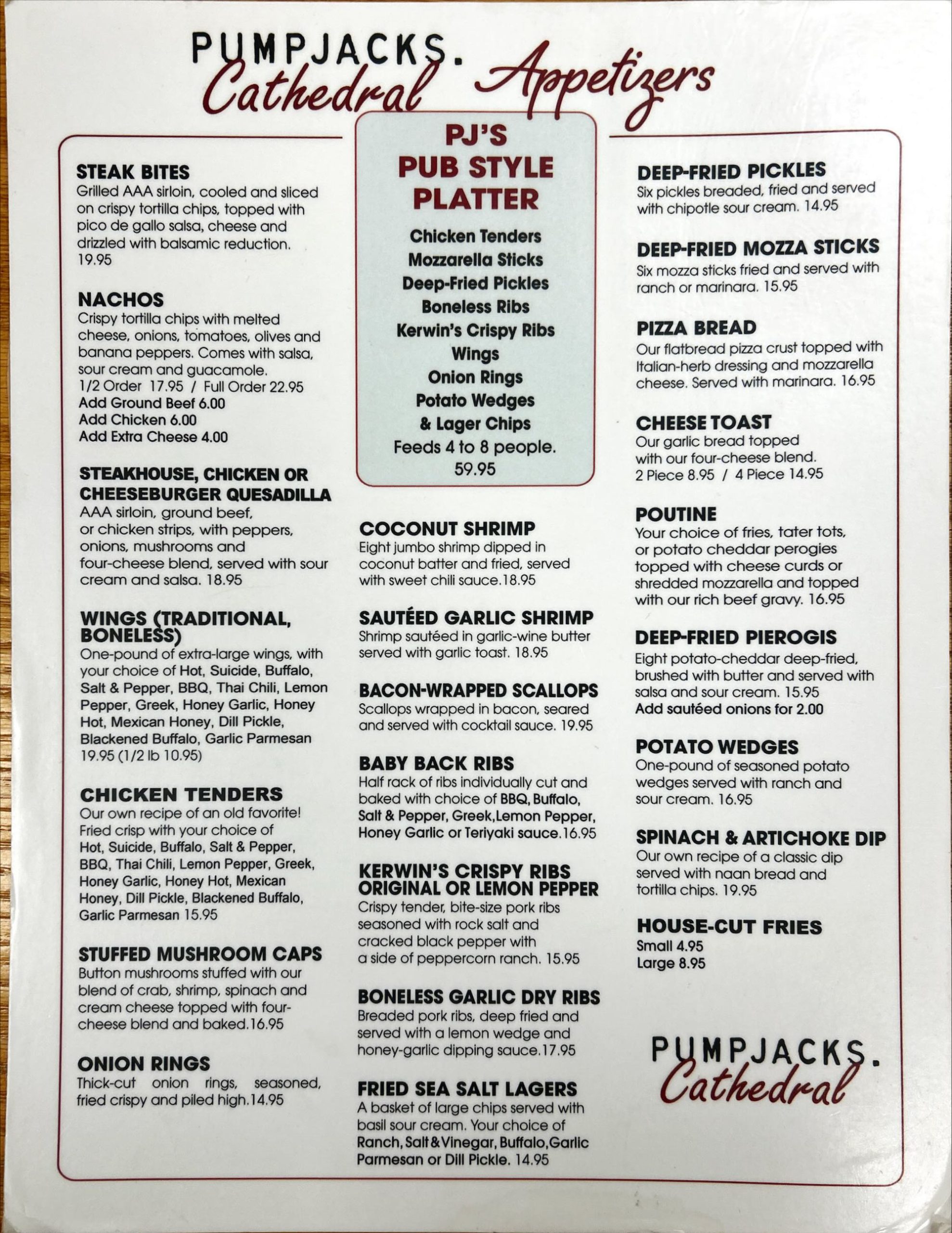 Appetizers