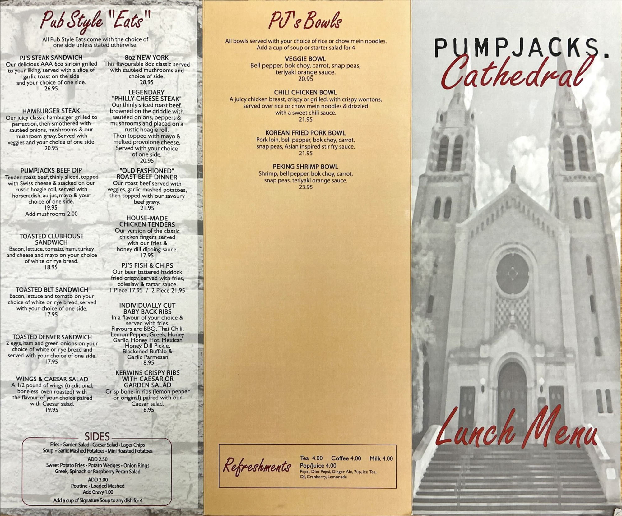 Lunch Menu 2